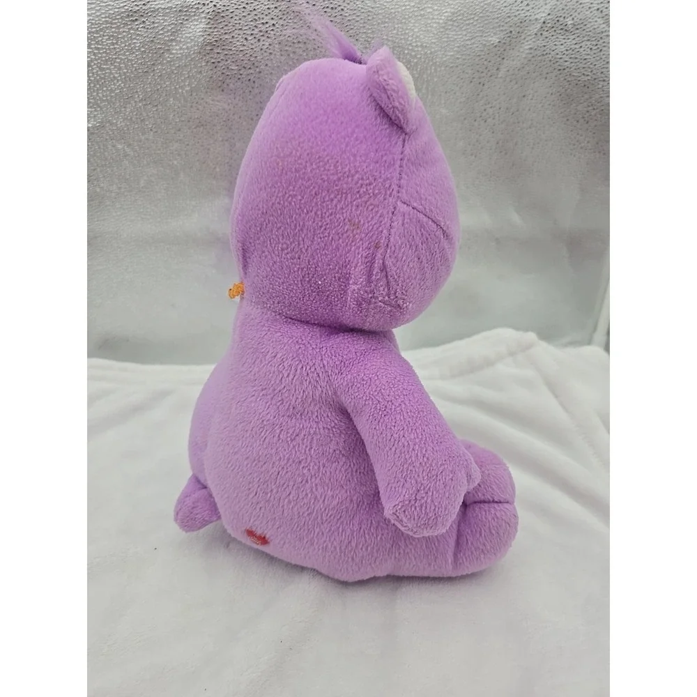 Care Bears Lollipops & Hearts 2003 NANCO Purple Share Bear Plush 14